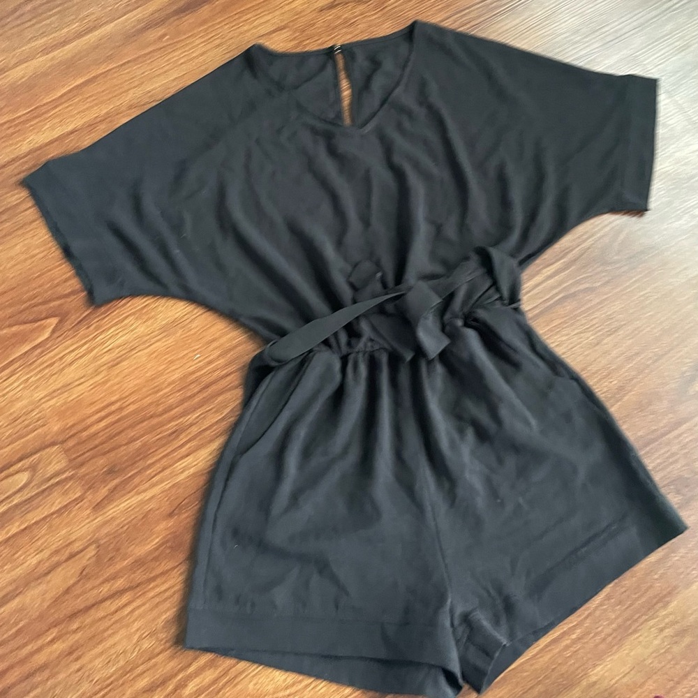 Chic Black Romper